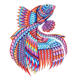 Рыбы - узоры