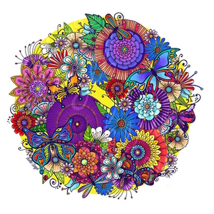 Цветы - узоры